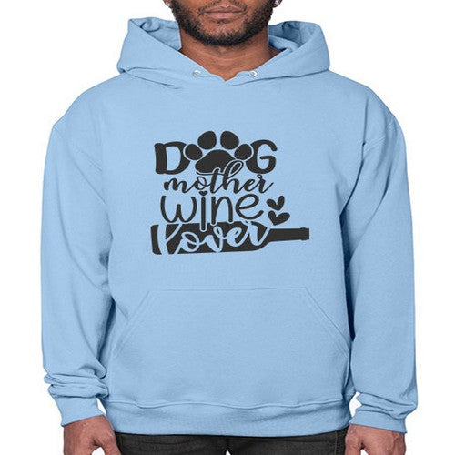 dogmotherwinelover 126# - dogs- Hoodie