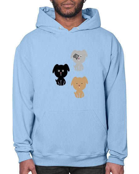 dogs 93# - bears - animals- Hoodie