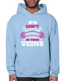 dont flatter yourself Style 716# - nurse- Hoodie