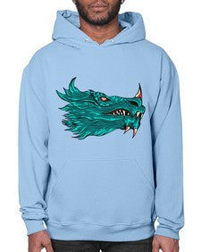 dragon 186# - dragon- Hoodie
