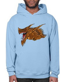 dragon 187# - dragon- Hoodie