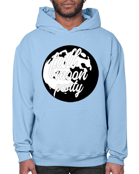 full moon party 7# - moon- Hoodie