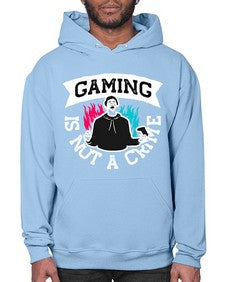 gaming is not a crime 97# - video games- Hoodie