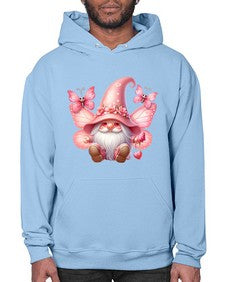 gnome with butterfly 02# - gnome- Hoodie
