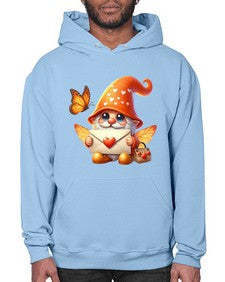 gnome with butterfly 06# - gnome- Hoodie