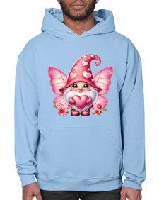gnome with butterfly 08# - gnome- Hoodie