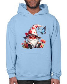 gnome with butterfly 13# - gnome- Hoodie