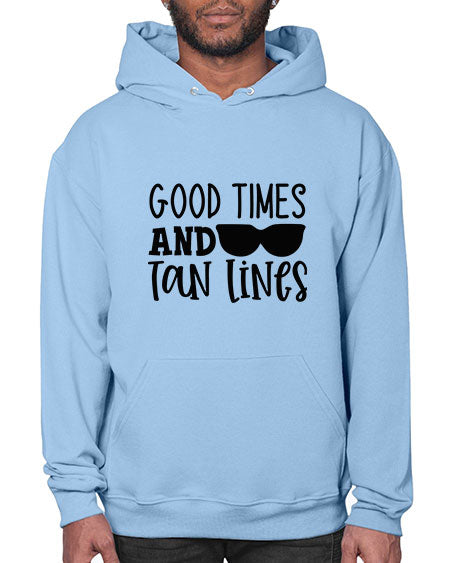 good times and tan lines Style 99# - summer- Hoodie