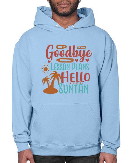 goodbye lesson plans hello summer 104# - summer- Hoodie