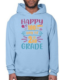 happy one hundredth day of second grade 249# - second grade- Hoodie