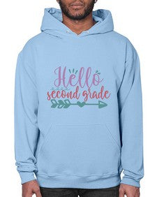 hello second grade 320# - second grade- Hoodie
