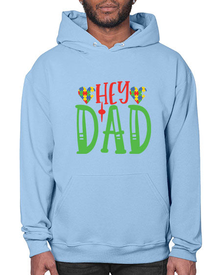 hey dad Style 14# - autism- Hoodie