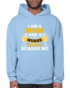 i am amom and a nurse 854# - nurse- Hoodie