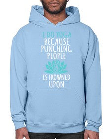 i do yoga  275# - yoga- Hoodie