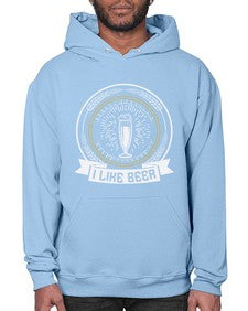 i like beer 1121# - beer- Hoodie