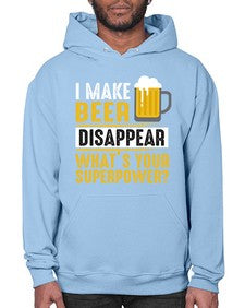 i make beer diaspper whats your super power 236# - beer- Hoodie