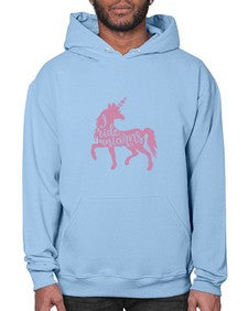 i ride unicorns 188# - unicorn- Hoodie