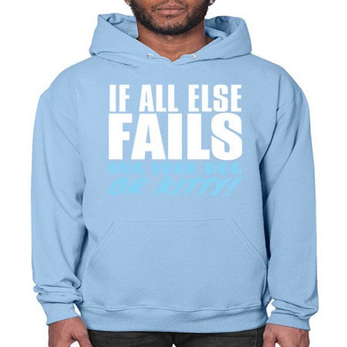 if all else fails hug your dog or kitty - dogs- Hoodie
