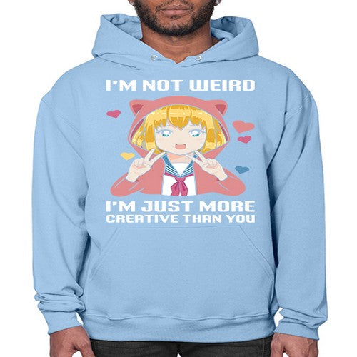 im not wierd im just more creative than you248# - anime- Hoodie