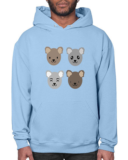 koala bears 167# - bears - animals- Hoodie