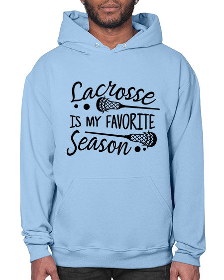 lacrosse is my favorite season 14# - lacrosse- Hoodie