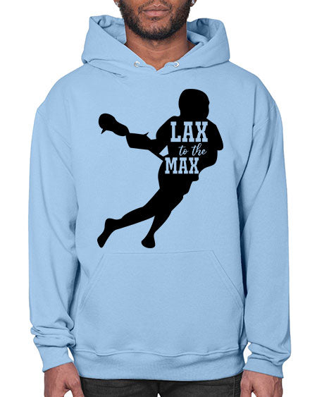 lax to the max 2# - lacrosse- Hoodie