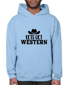 lets get western 723# - western- Hoodie
