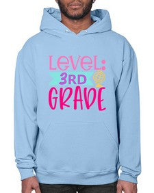 level third grade one hundred 465# - third grade- Hoodie