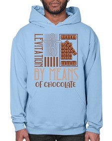 levitation by means of chocolate 307# - chocolate- Hoodie