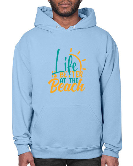 life is better at the beach Style 92# - summer- Hoodie