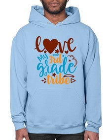love my third grade tribe 524# - third grade- Hoodie