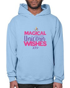 magical unicorn wishes 279# - unicorn- Hoodie