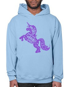 make your own magic colored 283# - unicorn- Hoodie