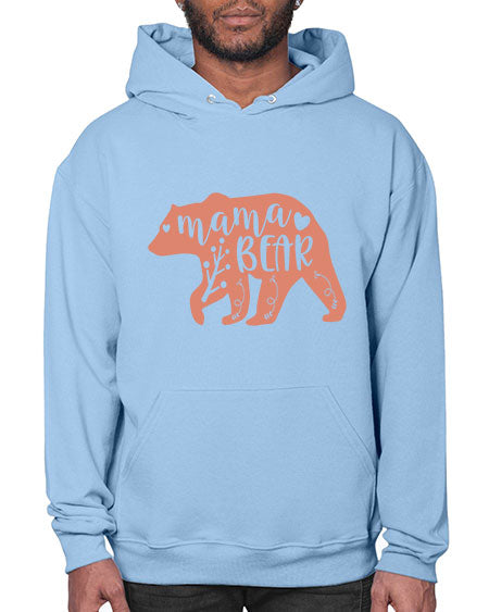 mama bear 179# - bears - animals- Hoodie