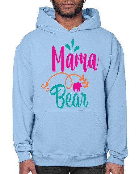 mama bear 183# - bears - animals- Hoodie