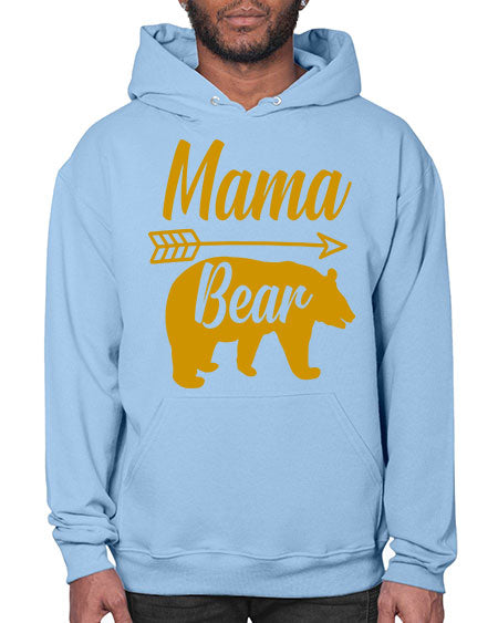 mama bear 185# - bears - animals- Hoodie