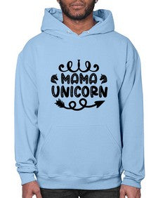 mama unicorn 300# - unicorn- Hoodie