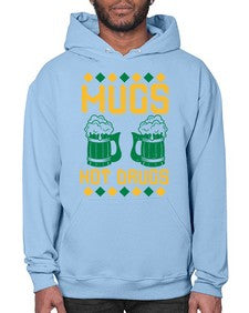 mugs not drugs 1408# - beer- Hoodie