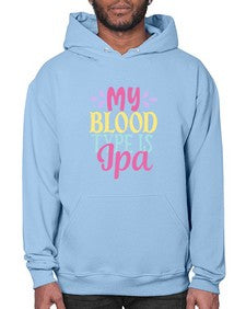 my blood type is ipa 347# - beer- Hoodie
