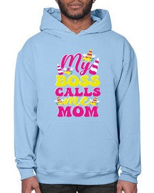 my boss calls me mom 312# - unicorn- Hoodie