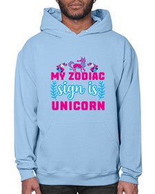 my zodiac sign is unicorn 325# - unicorn- Hoodie