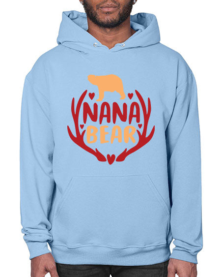 nana bear 195# - bears - animals- Hoodie