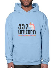 ninety nine percents unicorn 6879# - unicorn- Hoodie