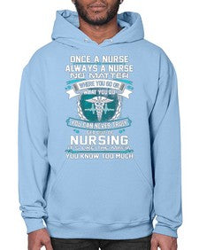 once a nurse 1286# - nurse- Hoodie