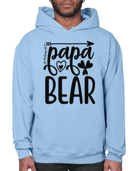 papa bear 209# - bears - animals- Hoodie