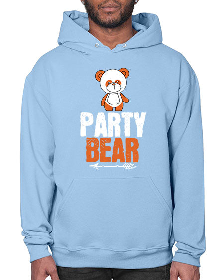 party bear 225# - bears - animals- Hoodie