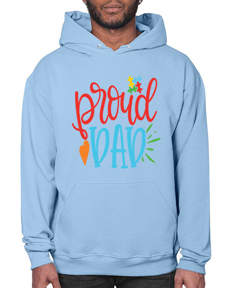 proud dad Style 36# - autism- Hoodie