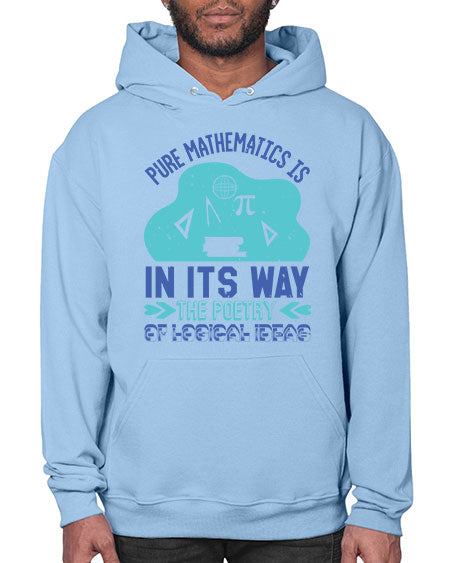 pure mathematics in its way 44# - pi- Hoodie