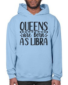 queens are born as Libra 395# - libra- Hoodie