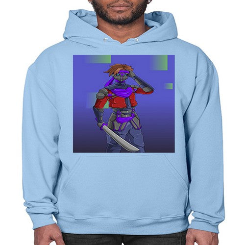 robber bring knife156# - anime- Hoodie